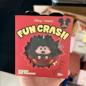 Disney Fun Crash Box Pendant - Black and Red
